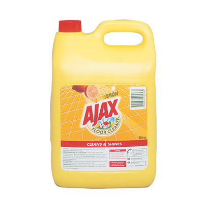 Ajax Lemon Floor Cleaner 5L